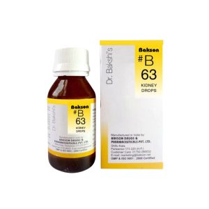 B63 Kidney Drops (30ml) by Bakson