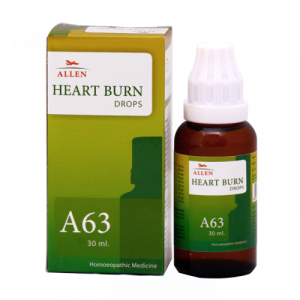 A63 Heart Burn Drops by Allen