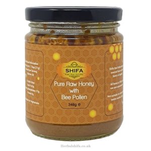 Pure Raw Honey With Bee Pollen