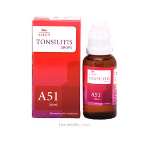 A51 Tonsillitis Drops By Allen