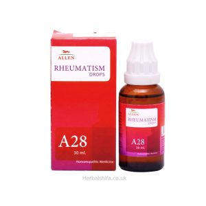 A28 Rheumatism Drops by Allen