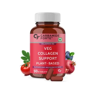 Veg Collagen Support Tablets by Carbamide Forte