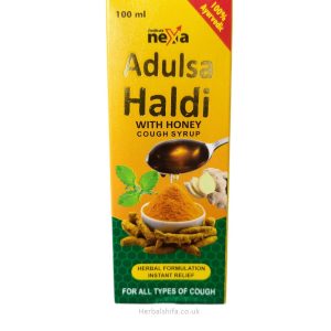 Adulsa Haldi with Honey Cough Syrup