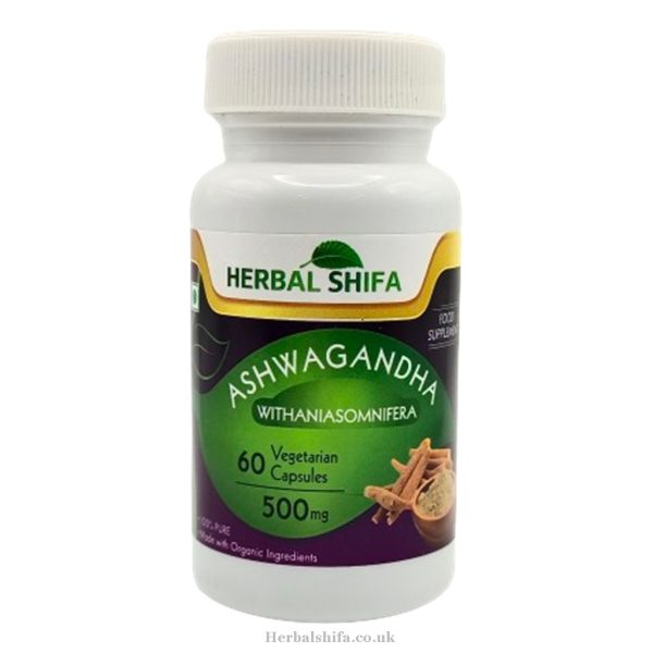 Ashwagandha Capsules by Herbal Shifa