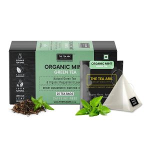 Organic Mint Green Tea by The Tea Ark