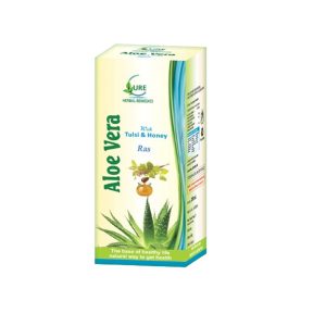 Aloe Vera Syrup With Tulsi and Honey by Cure