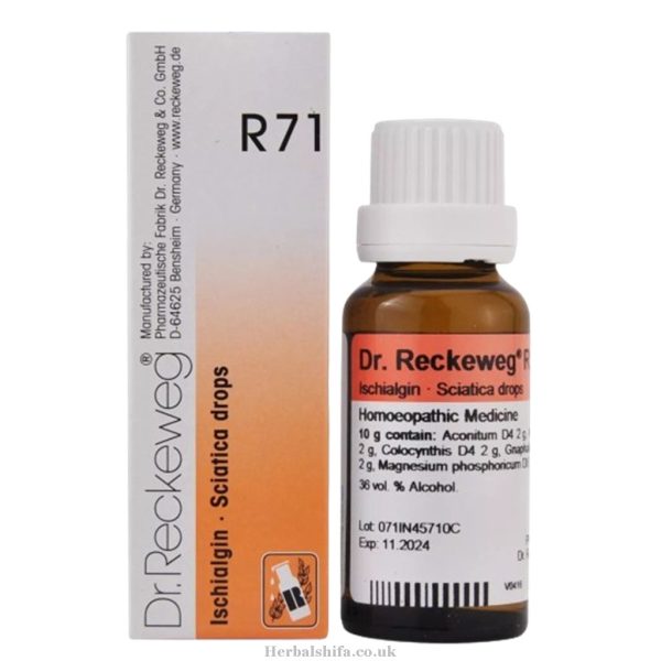 R71 Sciatica Drops by Dr Reckeweg