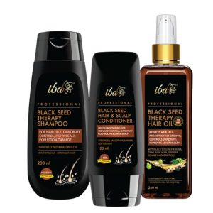 Black Seed Therapy Hair Treatment Kit by IBA