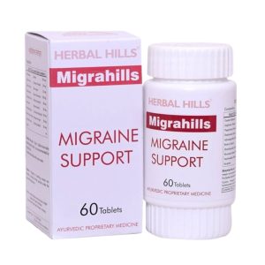 Migrahills Migraine Support Tablets by Herbal Hills