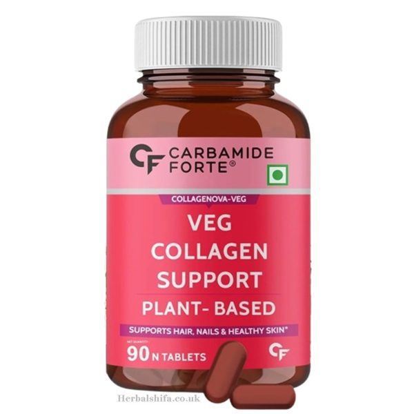 Veg Collagen Support Tablets by Carbamide Forte