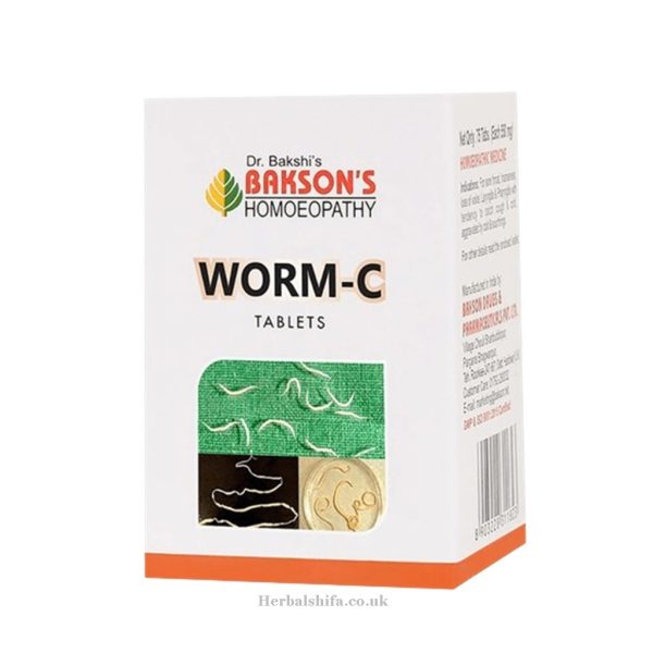 Worm C Tablets by Bakson