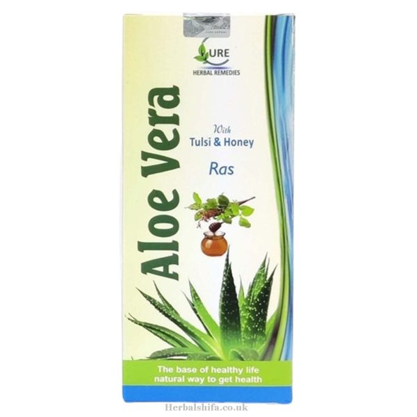 Aloe Vera Syrup With Tulsi and Honey by Cure