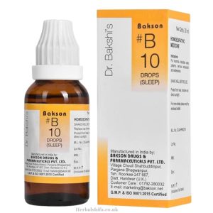 B10 Sleep Drops by Bakson