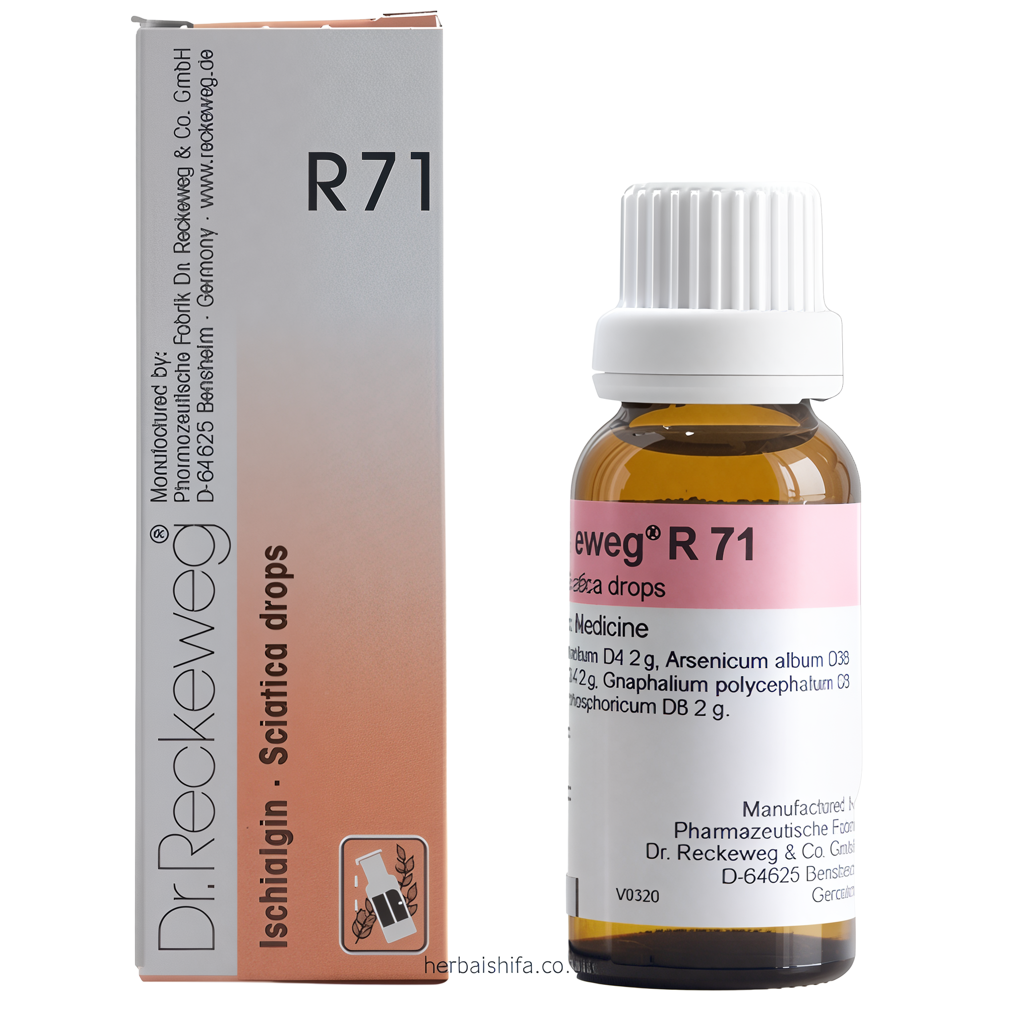 R71 Sciatica Drops by Dr. Reckeweg