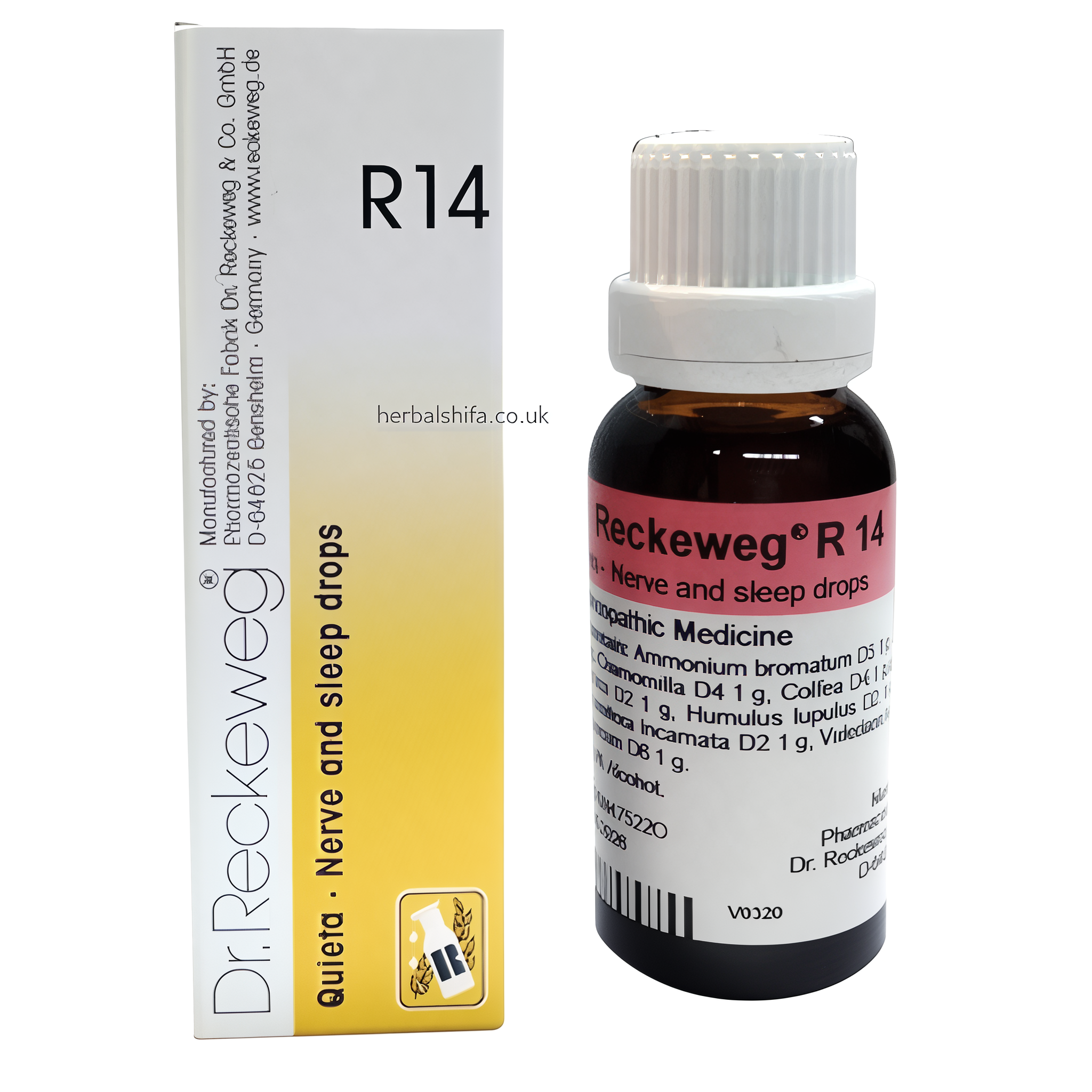 Nerve and Sleep Drops by Dr. Reckeweg.