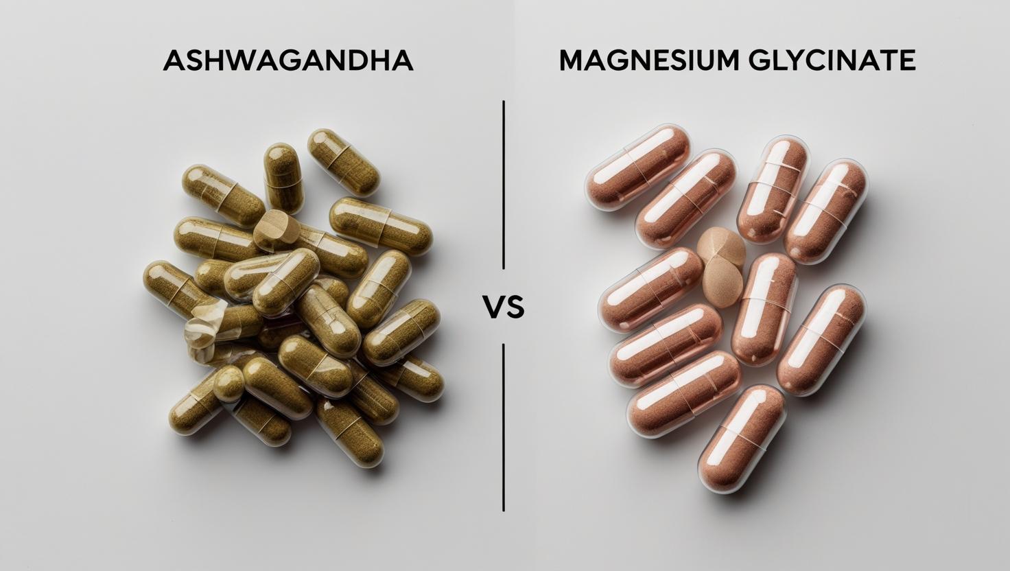 Ashwagandha vs Magnesium Glycinate: Which One Helps More with Stress and Sleep?