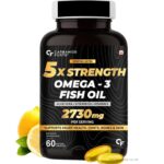 5x Strength Omega 3 Fish Oil Capsules